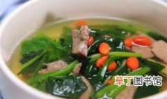 猪肝菠菜汤的家常做法 猪肝菠菜汤怎么做