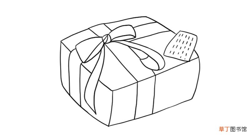 礼物盒简笔画