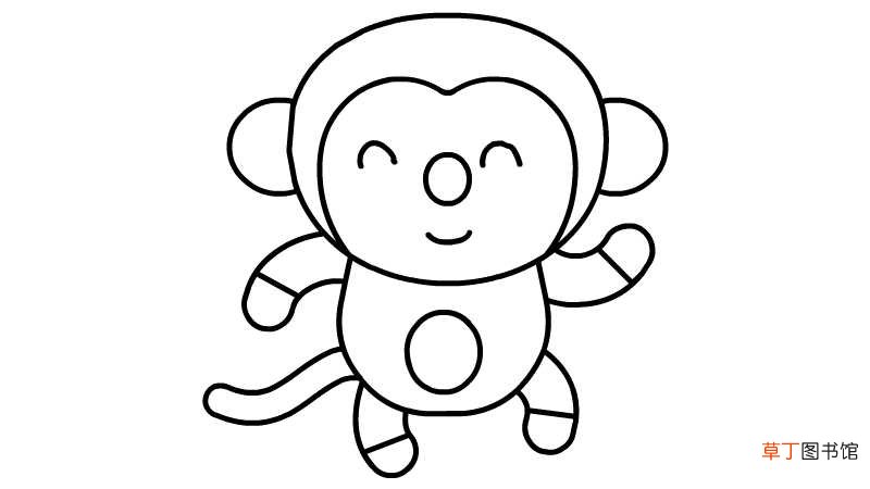 猴子简笔画怎么画猴子简笔画怎么画教程