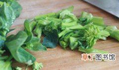 菜苔如何制作成干菜 菜苔做成干菜方法