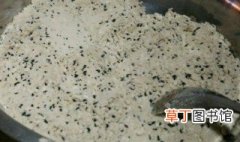 黑芝麻炒面粉的做法 黑芝麻炒面粉怎么做