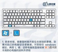 键盘常用快捷键大全 windows电脑锁屏快捷键是哪个