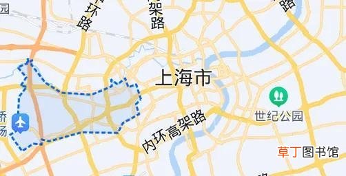 分析上海市中心七区位置地图 上海市区是指哪几个区有啊