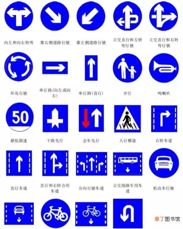 交通安全标示大全及图解 交通安全标志有哪些