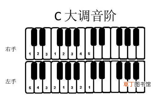 分享常用调式音阶与音位图解 e调在钢琴的哪个位置呀