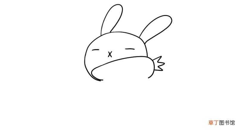 可爱的小兔子简笔画怎么画可爱的小兔子简笔画画法