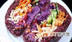 紫米饭团的做法和配方 关于紫米饭团的做法和配方