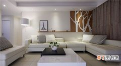 沙发背景墙现代简约风格怎么设计