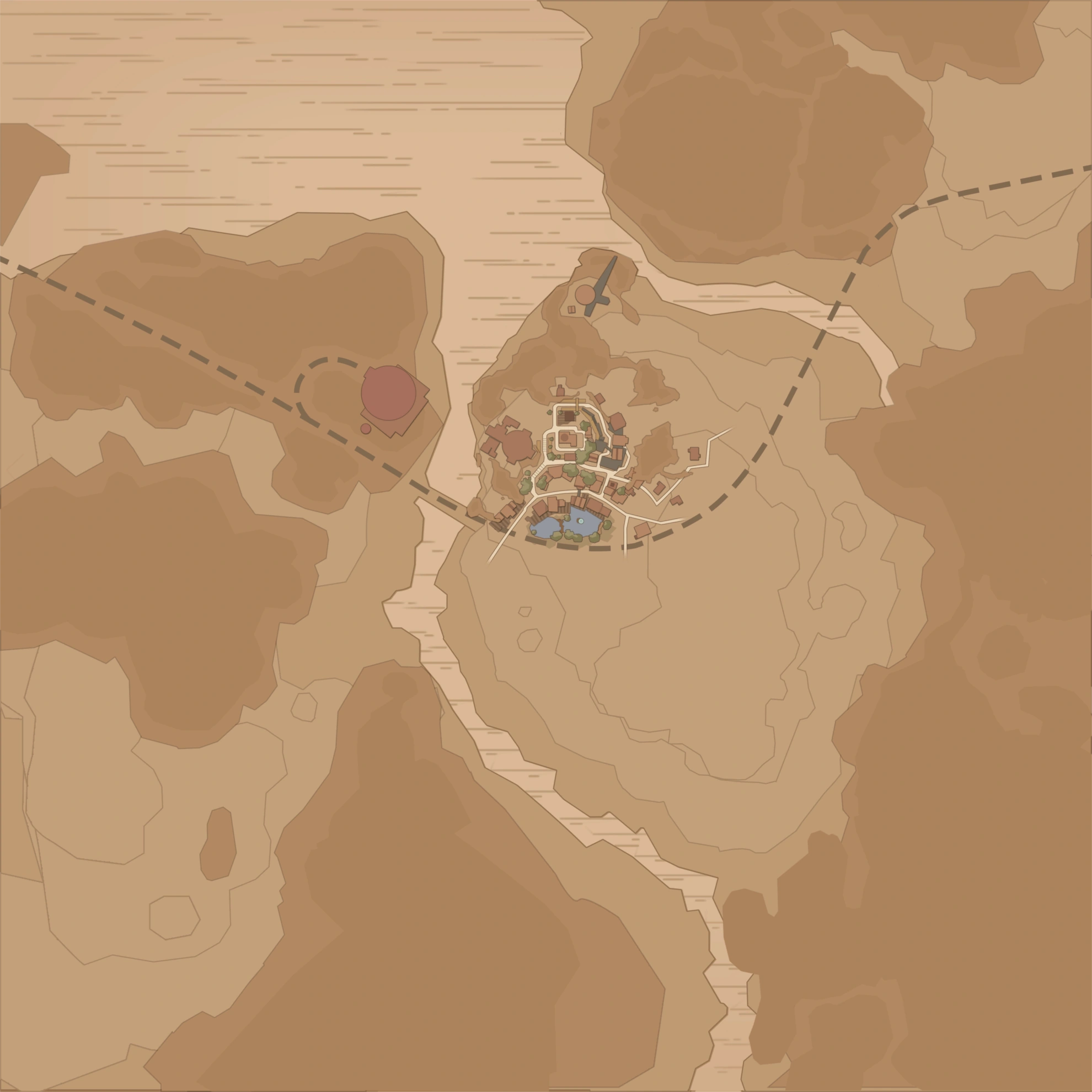 《沙石镇时光》地图多大？游戏完整地图分享