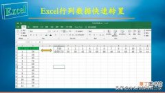 分享Excel行列数据如何快速转置 表格转置怎么操作呢