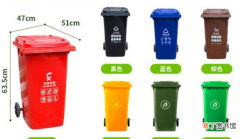 4种不同的颜色代表的意思 四个垃圾桶的颜色和标志图片