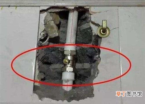 墙内水管打破如何修复