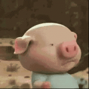 微信小猪跑步动态图_奔跑的小猪动态图片分享