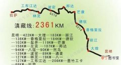 滇藏线超详细攻略 滇藏线自驾游路线图分享