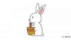 玉兔简笔画 玉兔的画法