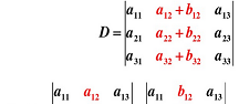 线性代数中的行列式知识点总结 行列式不等于零说明什么意思