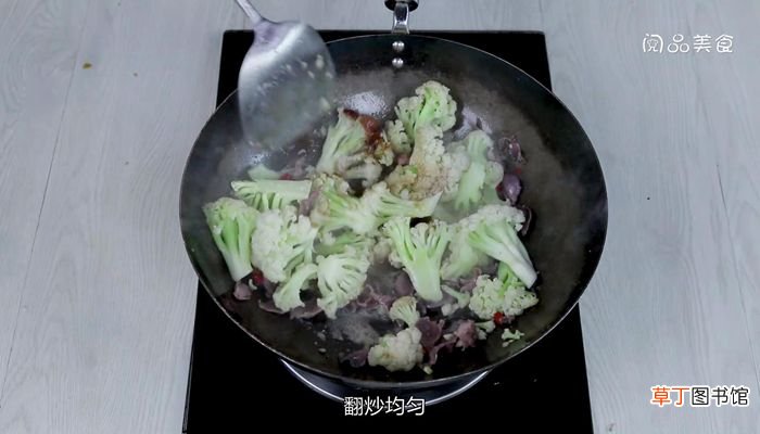 鸭胗炒花菜的做法鸭胗炒花菜怎么做