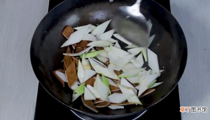 茭白炒豆干的做法茭白炒豆干怎么做