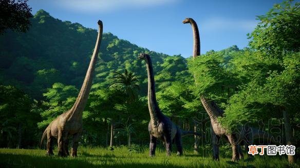 侏罗纪世界进化腕龙及马门溪龙神马驯养指南 长脖子龙怎么养