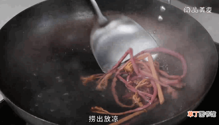 蕨菜烧带鱼做法蕨菜烧带鱼怎么做