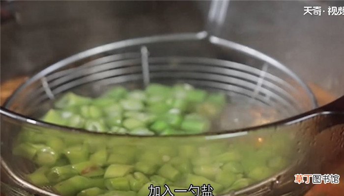 榄菜肉碎四季豆怎么做 榄菜肉碎四季豆的做法
