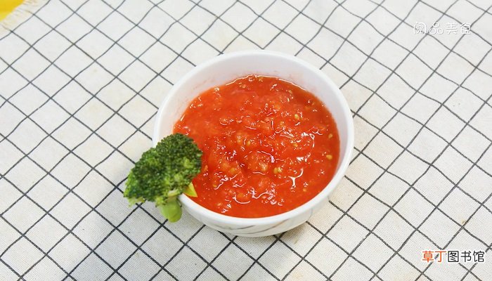 西红柿泥怎么做西红柿泥的做法