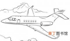简笔画飞机的画法 飞机简笔画的画法