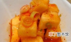 韩式萝卜泡菜 韩式萝卜泡菜做法
