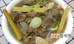 板栗羊肉汤怎么做 板栗羊肉汤的做法