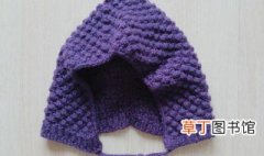 菠萝花帽子织法 简单编织技巧变换你的造型