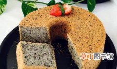 糯米黑芝麻蛋糕怎么做 怎么做糯米黑芝麻蛋糕