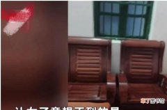 近日，广东，女子花6000元买了一套实木沙发，不小心蹭掉一点油