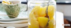 做黄桃罐头为什么要用盐水泡 黄桃罐头的具体做法