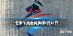 北京冬奥会金牌榜2月15日 2月15日冬奥会金牌榜最新
