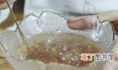 藕粉冲成了水怎么处理 藕粉冲成了水的方法