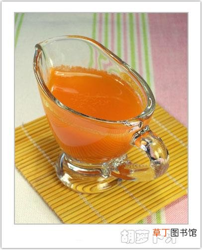 夏季适合宝宝喝的蔬果汁推荐——胡萝卜汁