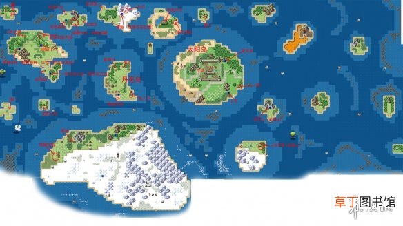 大千世界地图分享 大千世界游戏地图位置介绍