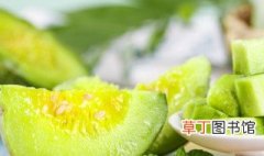 白香瓜怎么吃 白香瓜吃法