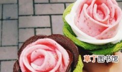 玫瑰花造型冰淇淋做法 冰淇淋花束图片大全