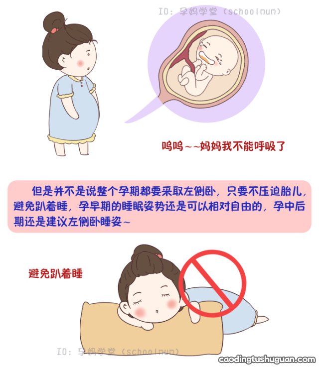 孕期睡觉不是只有左侧卧才可以，不同孕期阶段解锁孕妈睡觉新姿势！