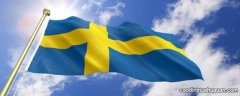 瑞典的国旗是什么颜色的