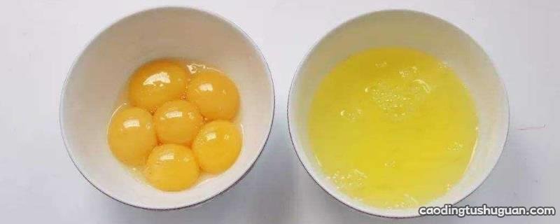 鸡蛋清可以代替淀粉吗